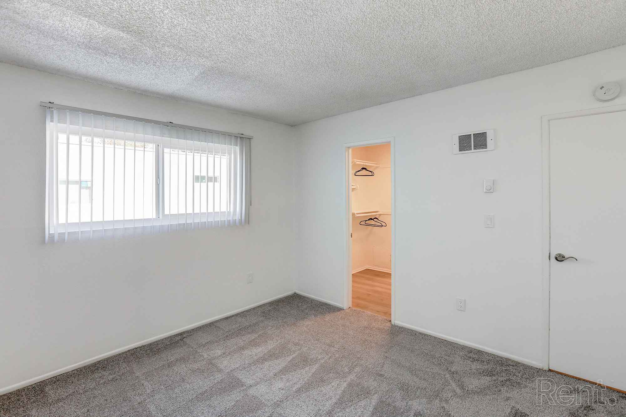 bedroom and closet floorplan e at Chateau de Ville